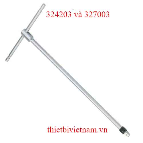 TAY VẶN NHANH CHỮ T 3/8 INCH HÃNG GENIUS MODEL 324203 và 327003