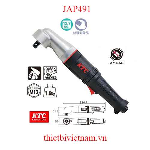Tay vặn ốc ngang KTC 1/2 inch JAP491