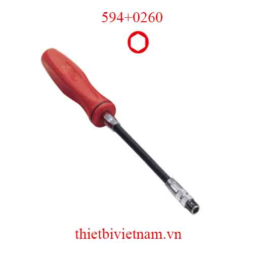 TAY VẶN TUỐC NƠ VÍT LOẠI ĐẦU KHẨU HÃNG GENIUS MODEL 594+0260