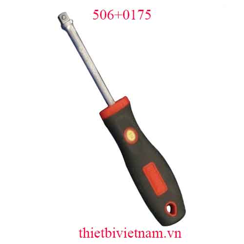 TAY VẶN TUÝP ĐẦU 1/4 INCH TAY CẦM CAO SU HÃNG GENIUS MODEL 506+0175