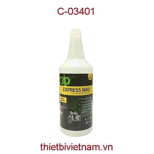 Thân bình xịt đựng hóa chất làm bóng nhanh Express Wash (401) 32oz (946ml) hãng 3D | C-03401