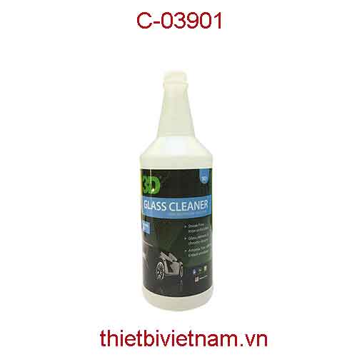 Thân bình xịt đựng hóa chất tẩy rửa kính Glass Cleaner (901) 32oz (946ml) hãng 3D | C-03901