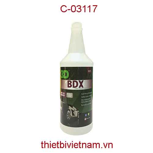 Thân bình xịt đựng hóa chất tẩy rửa mâm lazang ô tô BDX 32oz (946ml) hãng 3D | C-03117
