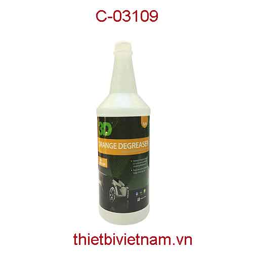 Thân bình xịt đựng hóa chất tẩy rửa nội thất hương cam Orange Degreaser 32oz (946ml) hãng 3D | C-03109