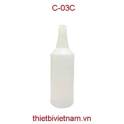 Thân bình xịt hóa chất không in hình hãng 3D 32oz (946ml) | C-03C