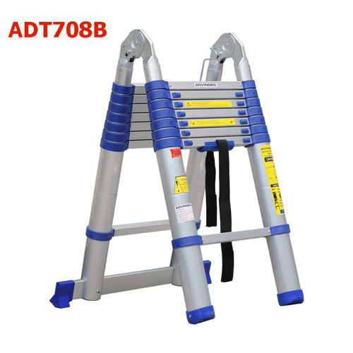 Thang nhôm rút gọn (chữ A) Advindeq ADT708B