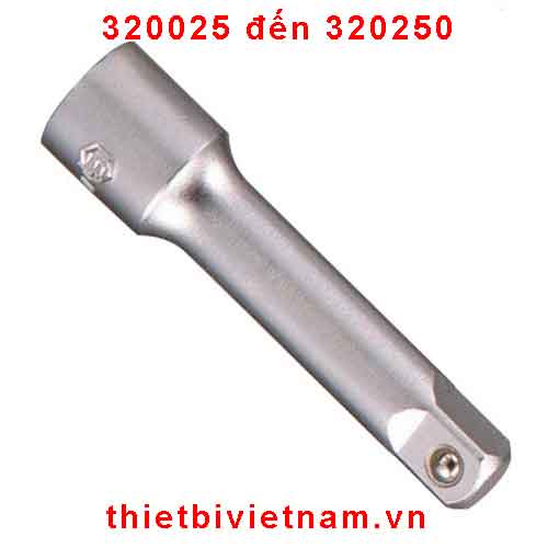 THANH NỐI DÀI 3/8 INCH HÃNG GENIUS MODEL 320025 đến 320250