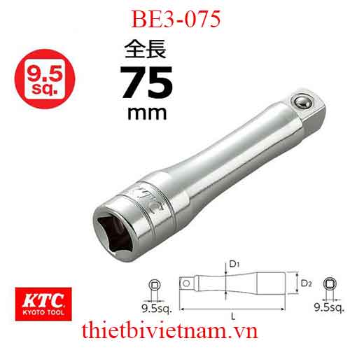 Thanh nối dài 3/8 inch KTC BE3-075