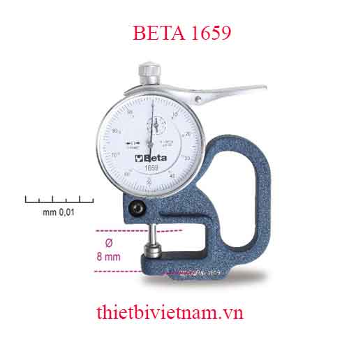 THICKNESS GAUGE WITH DIAL INDICATOR BETA MODEL 1659