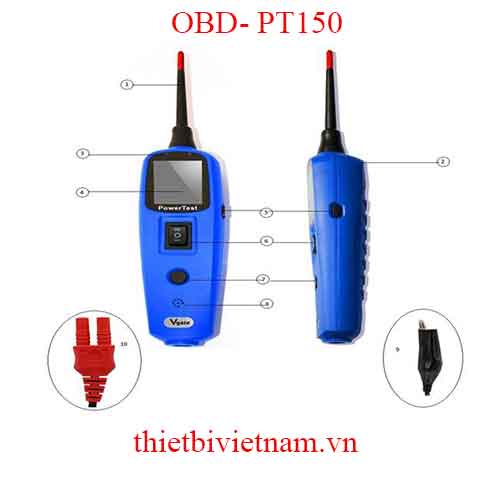 Thiết bị đo điện , đo xung OBD- PT150 phiên bản 2017