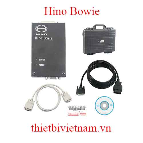Thiết bị đọc lỗi chuyên dụng Hino Bowie 2016 (Động cơ Hino ,máy xúc Kobelco)