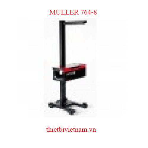 Thiết bị kiểm tra đèn pha 125kcd, hiển thị LCD cảm ứng (không ray, bao gồm bánh xe đo đèn halogne, Led, Xenon) Hãng MULLER- Pháp  764-8