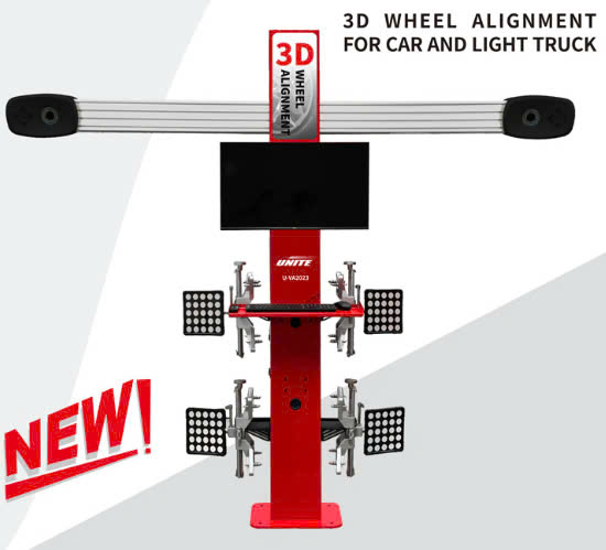 Thiết bị kiểm tra góc đặt bánh xe 3D 2camera UNITE U-VA2023 3D