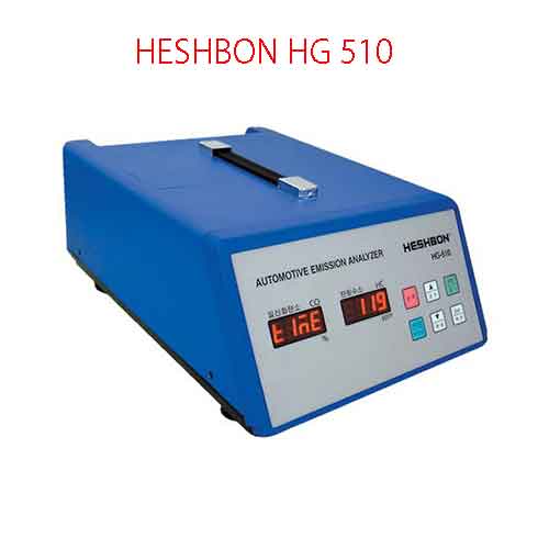 Thiết bị kiểm tra nồng độ khí xả động cơ xăng loại 2 khí HESHBON HG 510