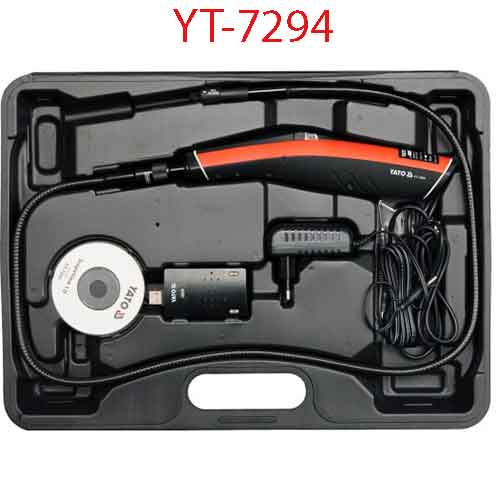 Thiết bị kiểm tra (soi) trong buồng đốt động cơ bằng video YATO YT-7294