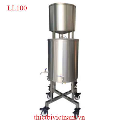 Thiết bị làm lạnh sữa và nước giải khát năng suất 100 lít/mẻ model LL100
