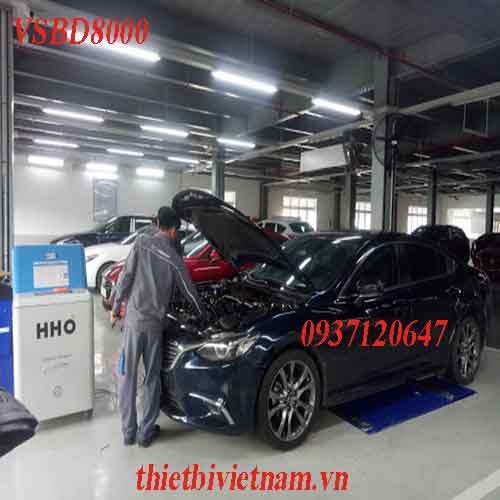 Thiết bị làm sạch buồng đốt hệ thống động cơ VSBD8000