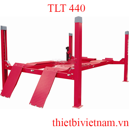 Thiết bị nâng ô tô 4 trụ thủy lực – Cầu nâng 4 trụ LAUNCH TLT 440