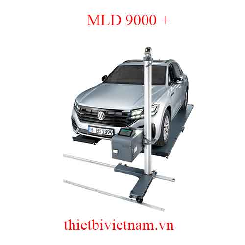 Thiết bị ngắm bắn đèn pha hãng Beissbarth MLD 9000 + | với máy đo độ nghiêng
