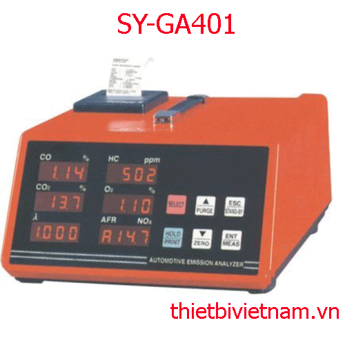 Thiết bị phân tích khí xả động cơ xăng SUKYOUNG SY-GA401