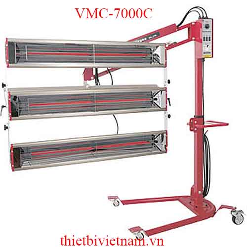 Thiết bị sấy sơn hồng ngoại 3 bóng VMC-7000C