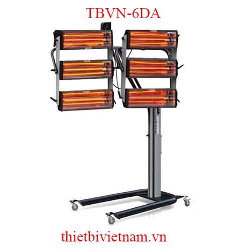 Thiết bị sấy sơn hồng ngoại 6 bóng TBVN-6DA