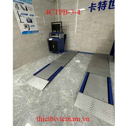 Thử nghiệm phanh tấm Thiết bị kiểm tra xe thử nghiệm lực phanh 4CTPB-3-4
