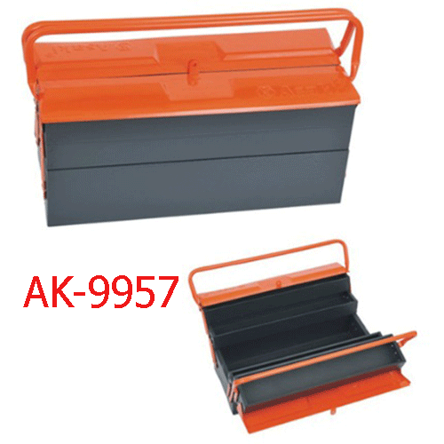 Thùng đồ nghề bằng sắt 3 ngăn AK-9957