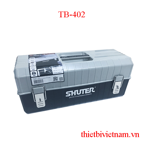 Thùng đồ nghề nhựa 402 ( nhỏ ) [ 425 x 200 x 176 mm ] SHUTER TB-402
