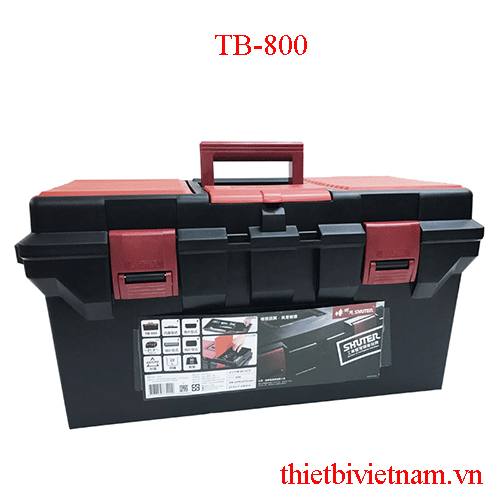 Thùng đồ nghề nhựa 800 ( siêu lớn ) [ 560 x 278 x 270 mm ] SHUTER TB-800
