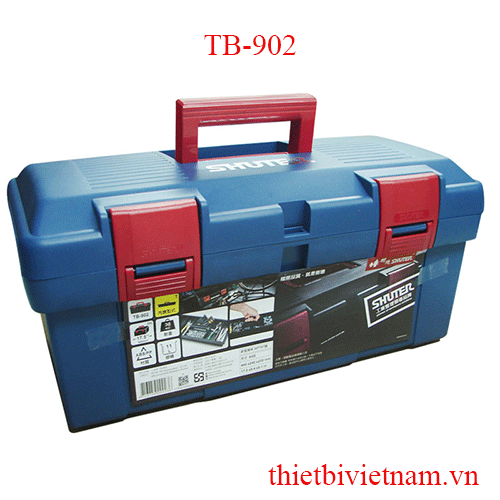 Thùng đồ nghề nhựa 902 ( lớn ) [ 445 x 240 x 205 mm ] SHUTER TB-902