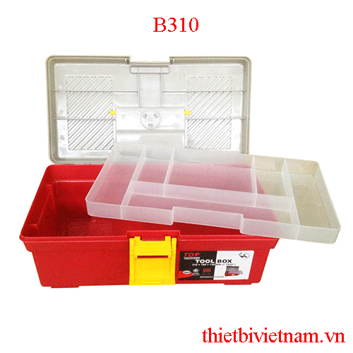 Thùng đồ nghề nhựa B-310 ( nhỏ ) [ 310 x 160 x 130 mm ] TOP B310 