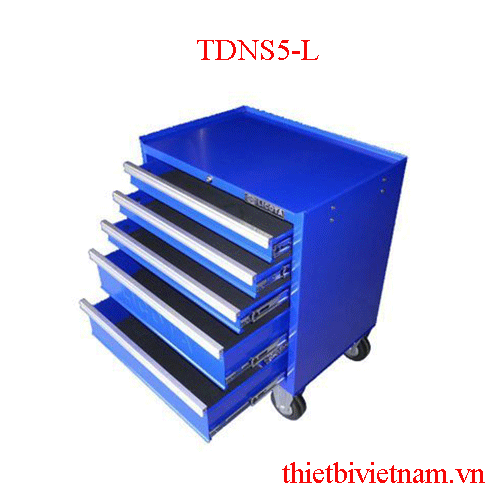Thùng đồ nghề sắt LICOTA 5 ngăn Xanh [ 670 x 460 x 565 mm] TDNS5-L