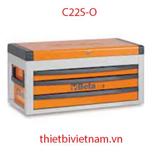 Thùng dụng cụ 3 ngăn, 700x334x330mm (Màu cam, không bao gồm chi tiết) BETA C22S-O