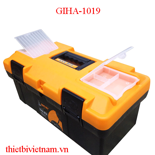 Thùng nhựa LỚN_CAM ĐEN  [ D470 x R240 x C200 mm ] CENTURY - GIHA-1019