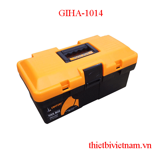 Thùng nhựa NHỎ_CAM ĐEN [ D370 x R195 x C180 mm] CENTURY GIHA-1014