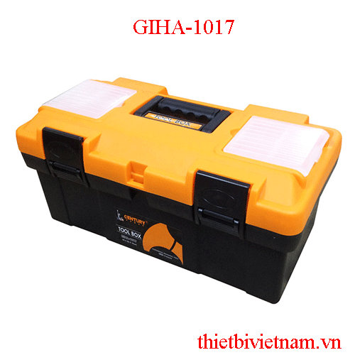 Thùng nhựa TRUNG_CAM ĐEN [ D420 x R230 x C190 mm ] CENTURY GIHA-1017