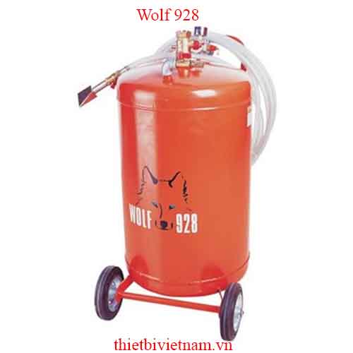 Thùng phun bọt tuyết 72 lít, vỏ bằng thép sơn tỉnh điện Wolf 928
