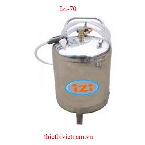 Thùng phun bọt tuyết rửa xe dung tích 70 lít Izi-70