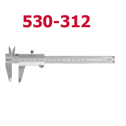 Thước cặp cơ khí 0-150mm/0-6inch x 0.02 530-312