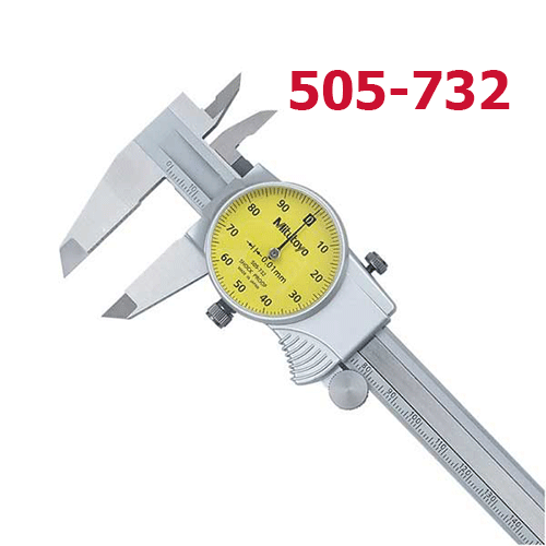 Thước cặp đồng hồ 0-150mm/0.01mm 505-732