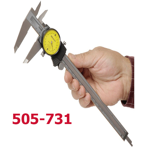 Thước cặp đồng hồ 0-200mm/0.02mm 505-731