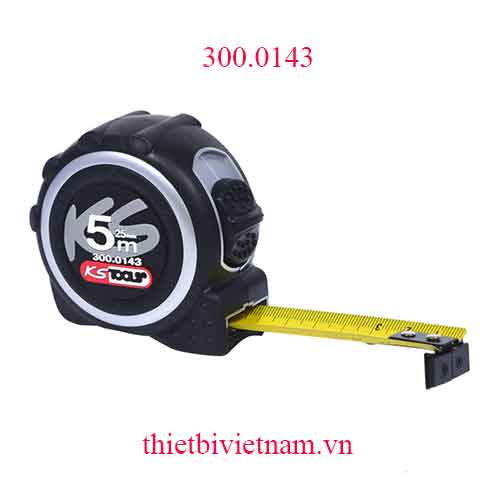 Thước cuộn thép 5 mét có từ tính model 300.0143 KS Tools