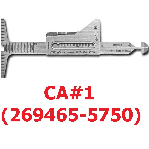 Thước đo độ lệch mép ống Hi-lo CA#1 (269465-5750)