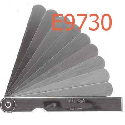 Thước đo khe 32 món  0.02-1.0mm E9730