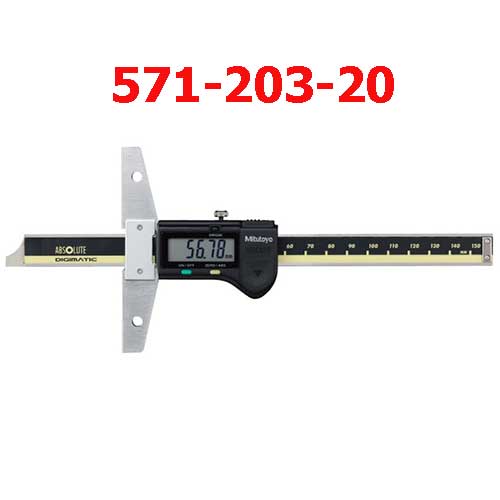 Thước đo sâu điện tử 0-200mmx0.01mm 571-203-20