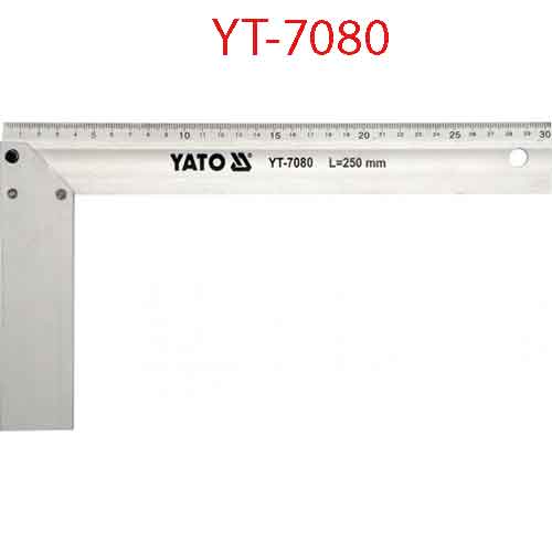 Thước ke vuông 250mm YATO YT-7080
