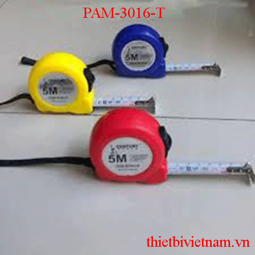 Thước kéo MÀU 3m thường ( 3 m x 16mm ) CENTURY PAM-3016-T