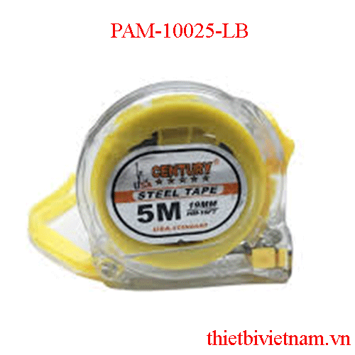 Thước kéo TRONG 10m LỖ BA ( 10 m x 25mm ) CENTURY PAM-10025-LB