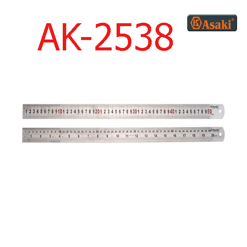 Thước lá inox AK-2538